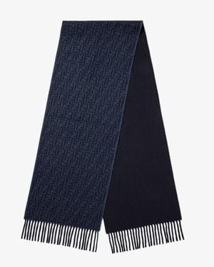 Fendi Ff Scarf - Blue