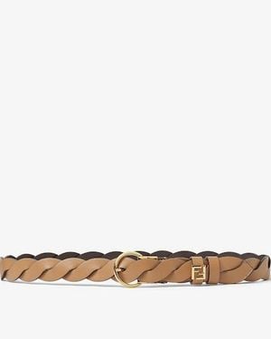 Fendi Ff Belt - Natural