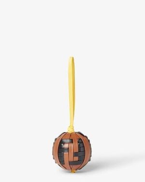 Fendi Ff Sphera Charm - Brown