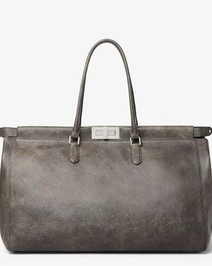 Fendi Peekaboo Tote Large - Gray