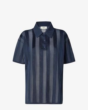 Fendi Polo Shirt - Blue