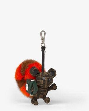 Fendi Furette Charm - Red