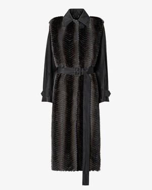 Fendi Trench Coat - Black