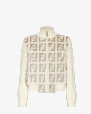 Fendi Bomber Jacket - Natural