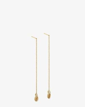 Fendi Orbit Earrings - Metallic