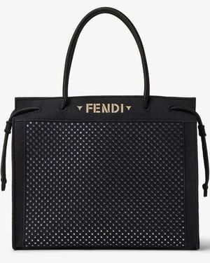 Fendi Magic Shopper Large - Black