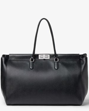Fendi Peekaboo Tote Large - Black