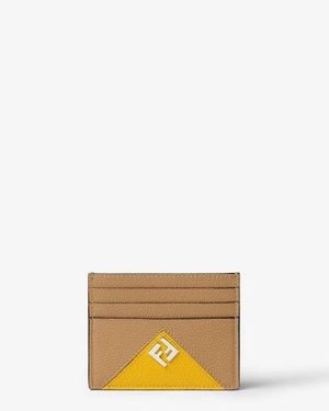 Fendi Lui Card Holder - Natural