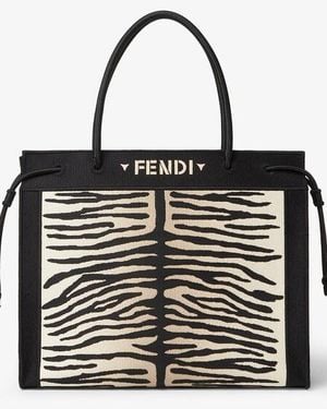 Fendi Magic Shopper Large - Black