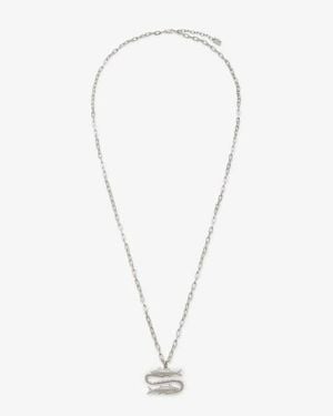 Fendi Zodiac Pisces Necklace - Metallic