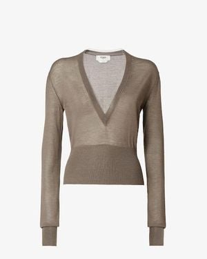 Fendi Sweater - Gray