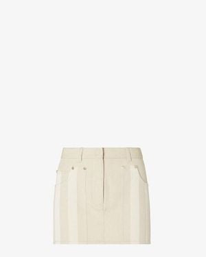 Fendi Jeans Skirt - Natural