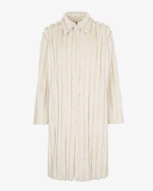 Fendi Overcoat - Natural