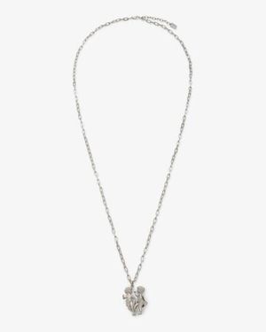 Fendi Zodiac Gemini Necklace - Metallic