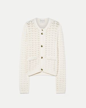 forte_forte Cardigan Elegante - Bianco