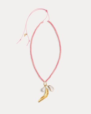 forte_forte Choker Crochet - Rosa