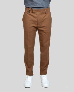 Hōsio Light Wool Trousers - Braun