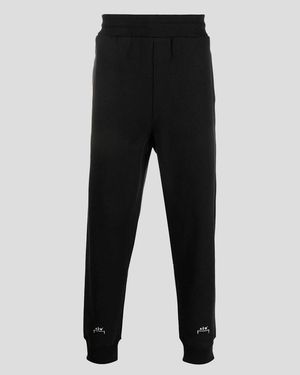 A_COLD_WALL* Logo Printed Essential Sweatpants-L - Schwarz