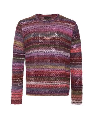 Gabriele Pasini Ribbed Knit Sweater - Rot