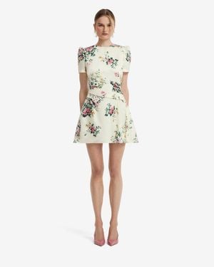 LEO LIN Elyse Short Sleeve Mini Dress - Green