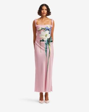 LEO LIN Valentina Maxi Dress - Pink