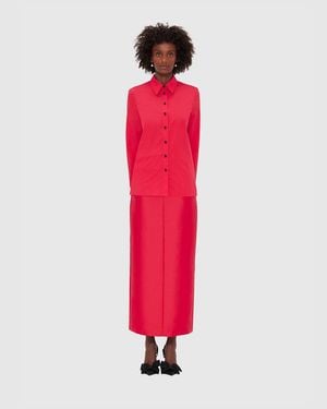 LEO LIN Rosaline Shirt - Red