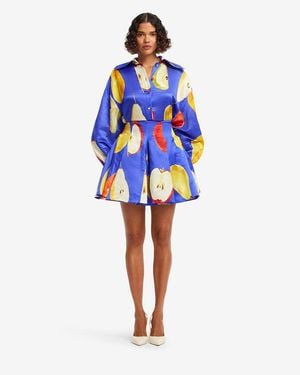 LEO LIN Kathleen Linen Blouse - Blue