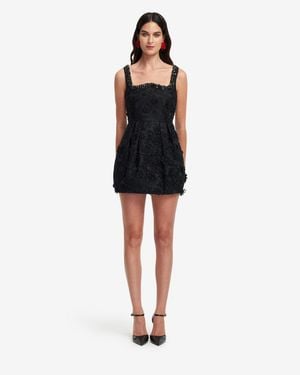 LEO LIN Piper Lace Mini Dress - Black