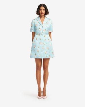 LEO LIN Brigitte Mini Dress - Blue