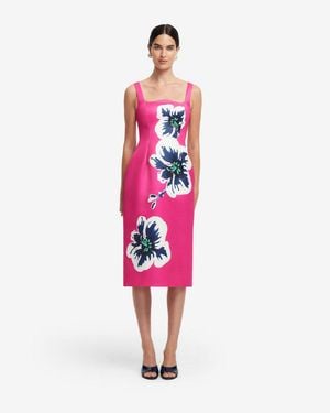 LEO LIN Larissa Midi Dress - Pink
