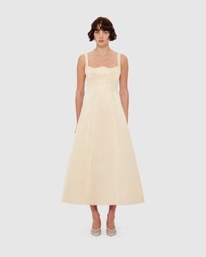 LEO LIN Odette Midi Dress - Natural