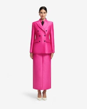 LEO LIN Eve Maxi Skirt - Pink