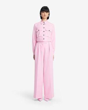 LEO LIN Mavis Pocket Shirt - Pink