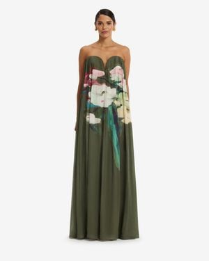 LEO LIN Dahlia Gown - Green