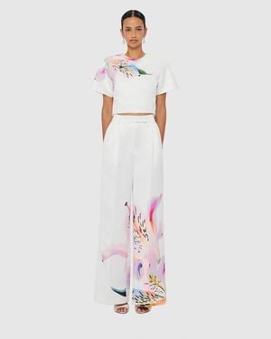 LEO LIN Elisha Wide Leg Pants - Pink