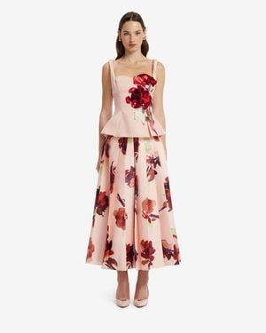 LEO LIN Georgia Embroidered Top