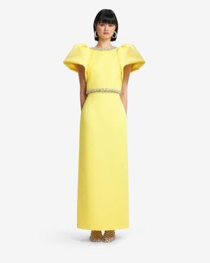 LEO LIN Lucia Embellished Top - Yellow