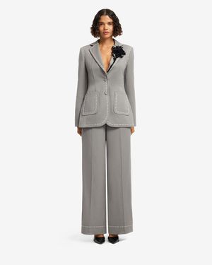 LEO LIN Jillian Blazer - Gray