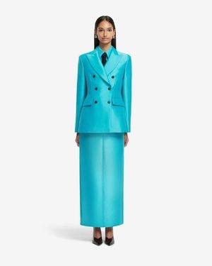 LEO LIN Anissa Blazer - Blue