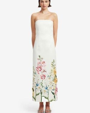 LEO LIN Rayna Embroidered Maxi Dress - White