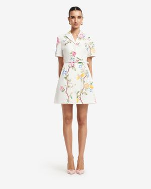 LEO LIN Brigitte Mini Dress - White