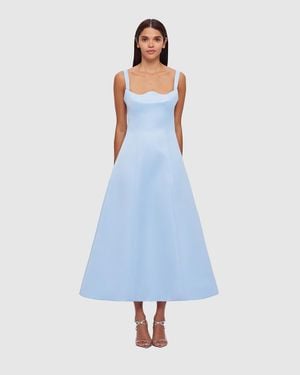 LEO LIN Odette Midi Dress - Blue