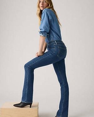Levi's 725 High Rise Bootcut Jeans - Blue