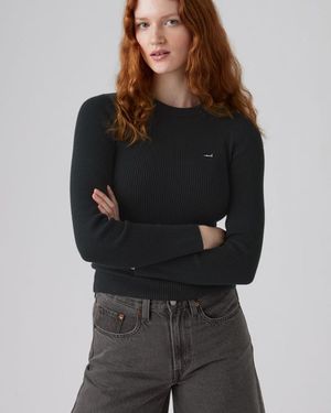 Levi's Crewneck Rib Jumper - Black