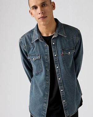 Levi's Barstow Standard Fit Western Shirt - Blue