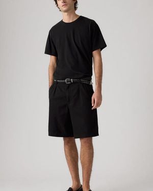 Levi's Baggy Pleated Shorts - Black