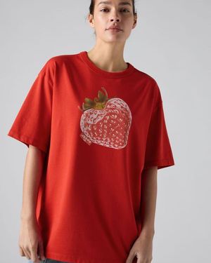 Levi's Graphic Tabor Tee - Rojo