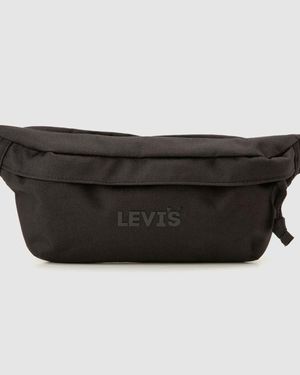 Levi's Headline Logo Small Banana Sling Bag - Black