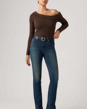 Levi's 725 High Rise Bootcut Jeans - Blauw