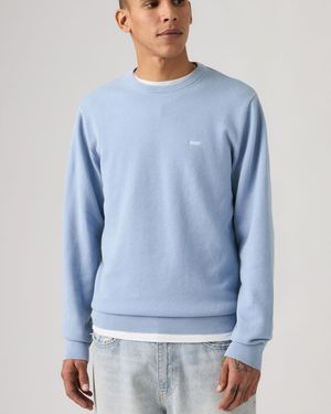 Levi's Lightweight Housemark Jumper - Blue